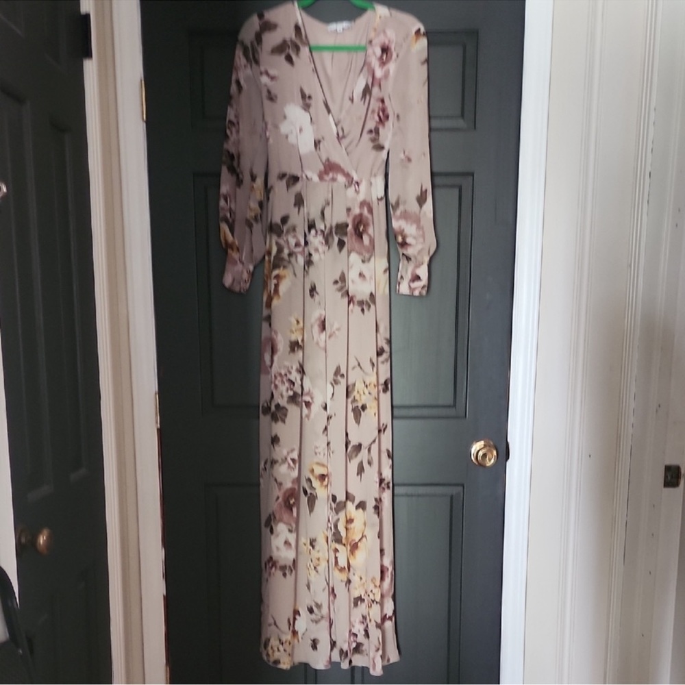 Baltic Born Floral Long Sleeve Maxi Dress